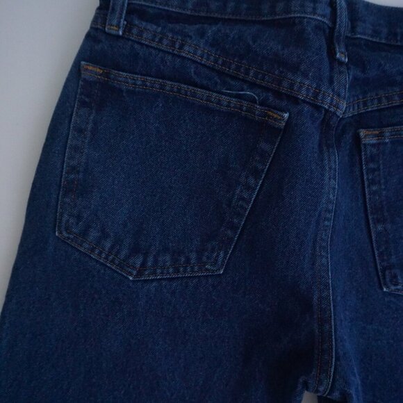 Rustler Blue Dark Wash Straight Leg Denim Jeans Size 32X30 - Picture 12 of 12